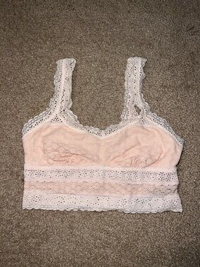 Aerie Lace Pink Bralette